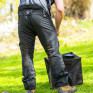 英國 Arbortec 通風型鏈鋸防護褲 AT4062(EU) Vented Chainsaw Trousers Design A Class 1 - Black | 黑色 (EU認證)